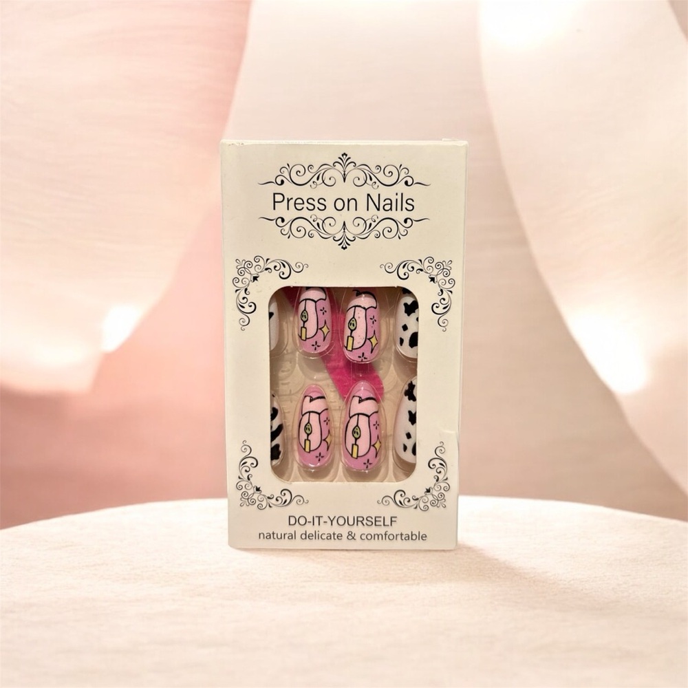 5️⃣Press On Nails | Cowgirl Or 5 For 25